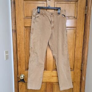 Dickies Men's Pants in Tan